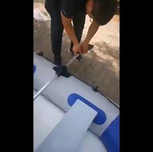 Adjustable Canoe 2 Pieces/Set Solid Aluminum Alloy Canoe Oars Detachable Canoe Oars Surfboard Oars Rowing Oars