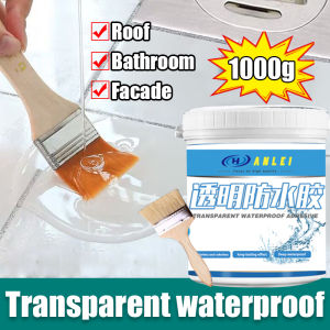 Transparent Waterproof Sealant Invisible Adhesive for Roof Wall Pool Concrete Leak repair Super water proofing paint