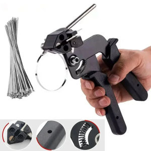 Cable Ties Guns Metal Crimper Wrap Tool Tensioning Tool Cable Ties Plier Hand