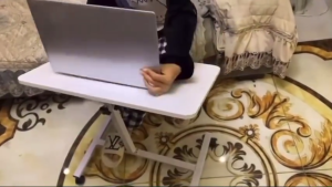 Adjustable Bedside Laptop Table Sofa Side Table With Wheels Lifting Table Multipurpose Portable Movable Bedside Table Computer Table Bedroom Table