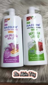 Sữa tắm hazeline Sữa tắm dưỡng thể thiên nhiên trắng sáng da Hazeline 1Kg