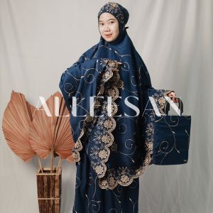 Mukena Gracella Khadijah Dewasa Katun Free Tas