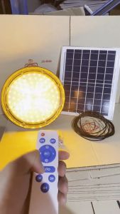 XL โคมไฟโซลาร์เซลล์ ไฟโซล่าเซลล์ Solar light 100000W วินเทจ แสงสีขาว/เหลือง/อุ่น เปิดปิดอัตโนมัติ โซล่าโคมไฟเพดานไฟโซลาร์เซลล์