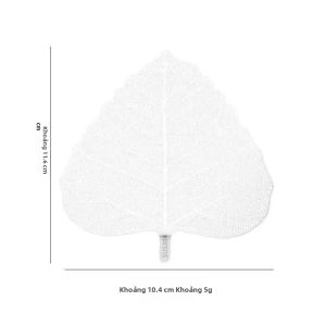 WHPHous | 1 CÁI Dụng Cụ Pha Trà Bằng Thép Không Gỉ Hình Lá Bồ Đề Lọc Trà Kung Fu Rỗng Dụng Cụ Uống Trà