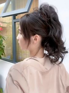 🔥พร้อมส่ง🔥วิกผมหางม้าธรรมชาติ ผมหางม้าสูง แบบคลิปหนีบ สําหรับผู้หญิง กิ๊บหนีบผมครึ่งหัว เสกผมสวย ผมดูหนา สไตล์เกาหลี