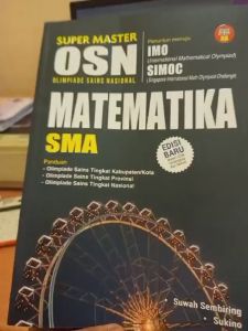 SUPER MASTER OSN MATEMATIKA SMA - YRAMA WIDYA