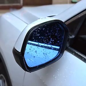 Eyebrow Shield Hujan Mobil Perisai Hujan Cermin Tampilan Belakang Pelindung Kaca Spion Mobil Dari Hujan Eyebrow Hujan Reflektif Cermin Terbalik Jendela Perlindungan Hujan Universal