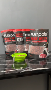 500g Furrpals Beef Bites Dog Dogs Natural Ingredients Snack Treats All Stages Adult Puppy Pet Food