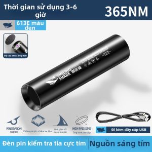 SMILING SHARK | Đèn Pin Kiểm Tra UV 365nm