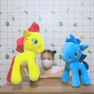 GẤU BÔNG NGỰA PONY THIÊN THẦN NHIỀU MÀU THÚ BÔNG HOẠT HÌNH MY LITTLE PONY DỄ THƯƠNG