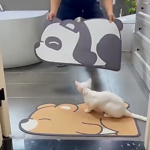 Door Mat Durable Outdoor Doormat Stylish Cartoon Design
