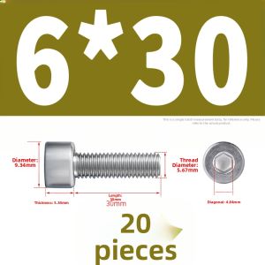 BAIRUITE | Stainless Steel Hex Head Screw