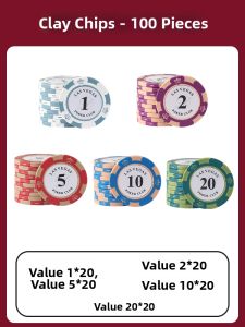 TAFUMAN | Waterproof Durable Poker Chips