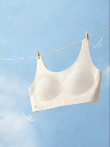 Q21 | Elastic Breathable Girls Bra Second Stage Development Sport Top
