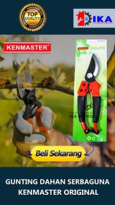 GUNTING DAHAN K800 KENMASTER Gunting Dahan Taman Rumput Ranting Bunga Tajam kenmaster MURAH