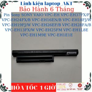Pin dùng cho laptop Sony BPS26-Sony Vaio VPC-EH VPC-EH37FX/P VPC-EH24FX/B VPC-EH16EN/B VPC-EH18FJ/W VPC-EH19FJ/W VPC-EH26EF/B VPC-EH28FA/B VPC-EH13FX/W VPC-EH25FM VPC-EH1L8E VPC-EH1M9E VPC-EH1E1E