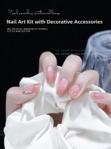 Kasi | Czech Drill Mix Mini Steel Balls Flat Back Nail Art Material Pack Pearls Flower Decorations