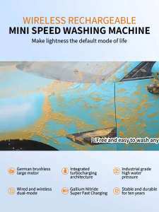 Car Washing gun 2025 Water Jet Car Wash Floor Spray Gun Water Jet Pump Portable Outdoor Wash Car Wireless Car Washing Pump