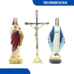 PAKET HAMPERS ROHANI / KADO ULANG TAHUN / HAMPERS PERNIKAHAN / KRISMA / KOMUNI PERTAMA / HAMPERS ROHANI / PATUNG YESUS MARIA / SALIB DUDUK LOGAM / HADIAH PERNIKAHAN / KADO ULANG TAHUN