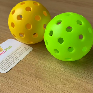 Bóng pickleball tập luyện chất lượng bóng pickleball chuẩn 40 lỗ [made in Vietnam]