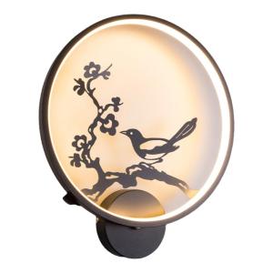 Creative New Chinese Retro Wall Lamp Corridor Indoor Staircase Bedroom Bedside Lamp Living Room TV Background Wall Lighting