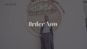 UPMORE - Syarika Green Aquifer - Gingham \ Syarika Pink Zephyr - Gingham \ Upmore Syarika \ Gamis Upmore