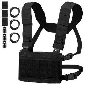 MOLLE MK5 Chest Rig SS MKV Micro ต่อสู้แชสซีป้าย HOOK LOOP นิตยสาร Airsoft POUCH แผ่นยุทธวิธี Carrier Vest อุปกรณ์