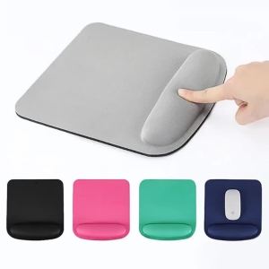 Tấm Lót Chuột Chơi Game Trên Máy Tính Tiện Dụng Có Tựa Cổ Tay Thoải Mái Màu Trơn Tấm Lót Chuột Cao Su Cho Phụ Kiện Văn Phòng Wsellda