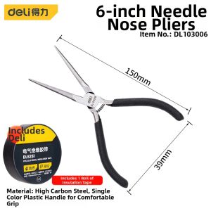 deli | Multipurpose Electrician Diagonal Pliers