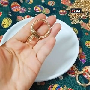 High Quality|Bag Pendant Buckle Decorative Buckle Open Spring Ring Womens Bag Chain Diy Hook Buckle Luggage And Bag Doll Pendant Keychain Christmas Jewelry Clothing Pendant Buckle