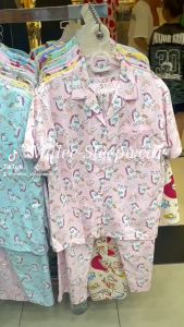 ชุดนอนผู้หญิง แบรนด์โจศิรินส์ แขนสั้นขาสั้น ผ้าคอตตอนยืด