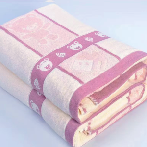 Pure Cotton Towel Bed Single Double All Cotton Old-Fashioned Air Conditioning Blanket Towel Blanket Thickening Bed Sheet Nap Blanket Summer Blanket