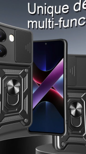 Case Poco X7 Pro 5G Softcase SLIDE ARMOR CAMERA PROTECTION Casing Case Hp Poco X7 Pro 5G