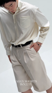 KINS 19 STUDIO |  BAGGY SHORTS กางเกงขาสั้นคินส์ [KN227]