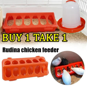 BUY 1 TAKE 1 New 12/28 Holes Pigeon Feeder Double-Sided Breeding Farm Quail Chicken Duckling Poultry Feeder Tools Plastic Flip Top Bird Small Poultry Feeder for Pigeon Chicken Feeders Feeder Multihole Birds Feeding Dish Dispenser