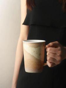 Cốc Cà Phê Bằng Gốm Sứ Cổ Điển Phong Cách Châu Âu Nine Earth Cốc Uống Nước Cho Cặp Đôi Cốc Trà Sữa Làm Việc Tại Văn Phòng Cốc Thủy Tinh