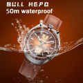 RED STAR 42mm Bull Head with Seagull Movement 1963 Chronograph Mechanical st1901 Watch Military Luminous Men Wristwatches Goose. 