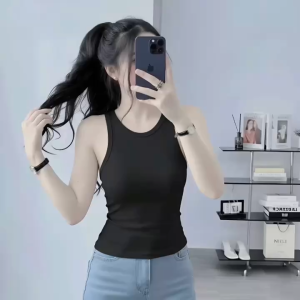 Áo sát nách cổ tròn KVYBODY A22 chất cotton borip lụa dày mịn co giãn thích hợp mặc ở nhà đi chơi đi dạo đi du lịch