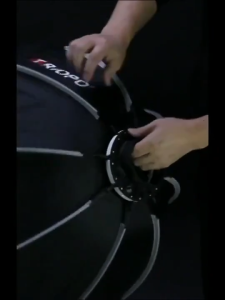 Triopo KS2 Octagon Softbox Bracket Mount Soft box Handle Portable Speedlite Softbox Umbrella Octabox