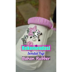 BL-8888-2 Sandal Baim EVA Rubber Wanita Import Yesplus Sandal Fuji Bahan Rubber 3D Anti Slip