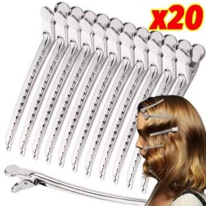 10/30/50Pcs Hair Root Fluffy Duckbill Hair Clip Bulk / Partition Positioning Clip / Metal Fixed Hair Clip / Crocodile Clip / No Crease Styling Hair Accessories