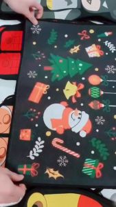 พรม พรมเช็ดเท้า ลายคริสต์มาส พรมห้องนอน พรมตกแต่งห้องลายคริสต์มาส หลากหลายลาย ส่งจากประเทศไทยไม่ต้องรอของนาน‼️