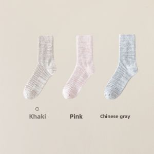 Miiow | Womens Woolen Fleece Lined Thick Winter Socks Mid-Calf Snow Boots Warm Cozy Towel Socks Cat Person Brand Online Exclusive