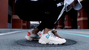 Leedoo Sepatu Import Sneakers Pria Sepatu Running Olahraga MR123 - sepatu pria keren buat gaya Ori
