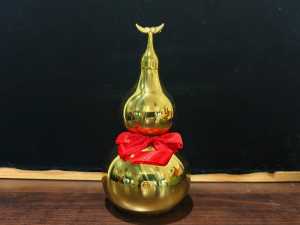 [Fortune Destiny] Copper Gourd Wu Lu / Wu Lou / Copper Hu Lu  8 inches / 9 inches