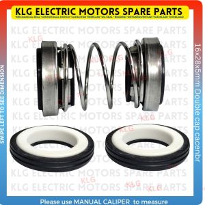 Mechanical seal 16mm 28x5 double cap for water pump