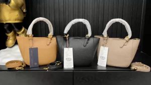 Set Túi Tote kèm Túi Clutch Da Hạt Xinh Xắn Tiện Lợi Size 26cm (Auth Tuồn)