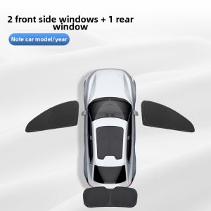 YUMA | Car Side Window Sun Shade Privacy Curtains for Compatible Models