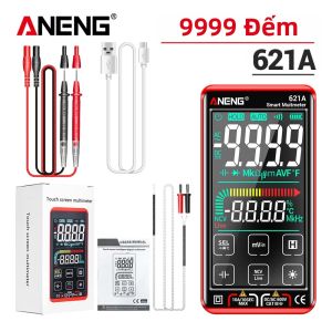 ANENG | Máy Đo Vạn Năng ANENG 621A Màn Hình Cảm Ứng Sạc Lại Được Dụng Cụ Điện Tử DIY Cho Thợ Điện Đo Điện Áp/dòng Điện AC/DC Cảm Ứng NCV Hiển Thị 9999 Số Đo
