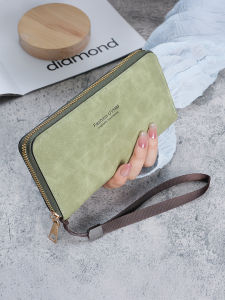 JIFANPAUL | Womens Long Wallet Multifunction Card Bag Phone Pouch Coin Purse